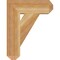 Ekena Millwork Traditional Craftsman Rough Sawn Bracket, Western Red Cedar, 4"W x 14"D x 18"H BKT04X14X18TRA04RWR - alternate 3